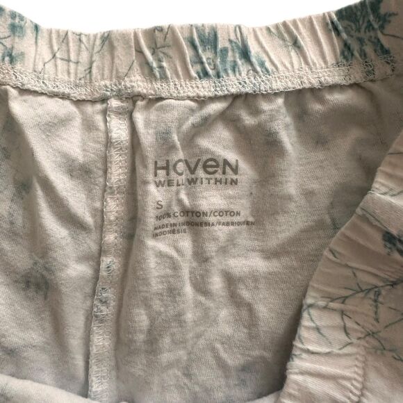 HAVEN WELL WITHIN Jersey Bluebell Floral Pajama Set Small - Picture 6 of 8